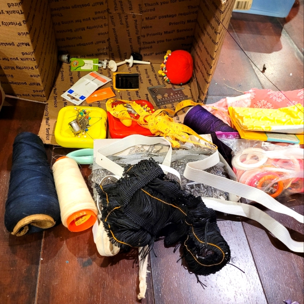 Bundle of Sewing Supplies